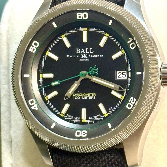 Ball Engineering II Magneto Shutter Designer Date Classic Mens Watch - Picture 3 of 8